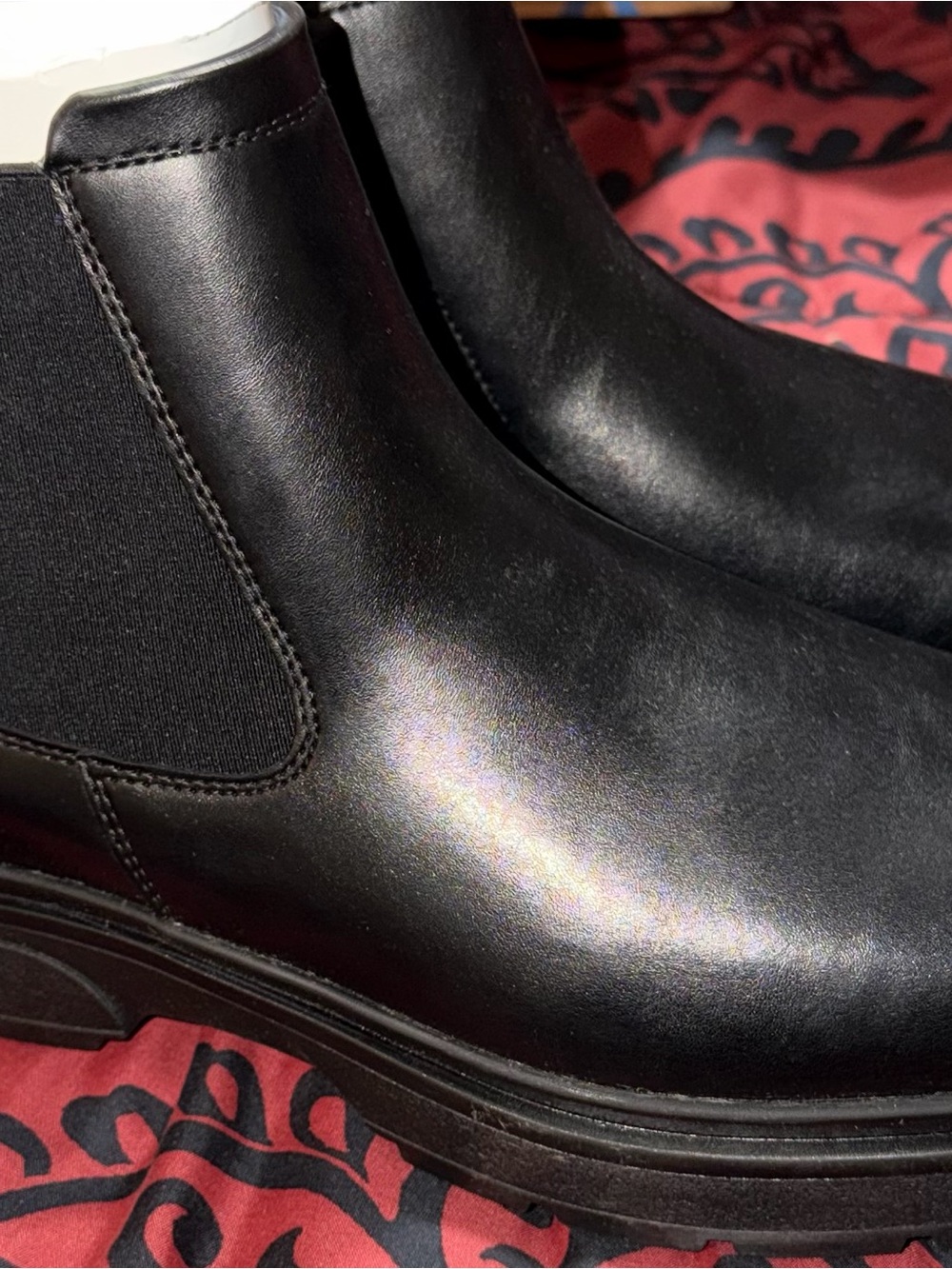 Classic Black Men’s Chukka Boots - Sleek Slip-On Design (NWOT)